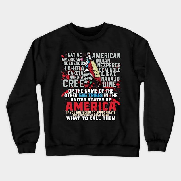 Native American Crewneck Sweatshirt by UniqueWorld